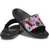 Crocs Unisex-Adult Graphic Slide Sandal(Black/Multi)