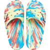 Crocs Unisex-Adult Graphic Slide Sandal(Sulphur/Multi)
