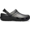 Crocs Unisex-Adult Specialist II Vent Clogs Work Shoes(Black)