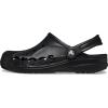 Crocs Unisex-Adult Via Clogs, Slip-on Shoes for Men and Women(Black)