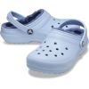 Crocs Unisex-Child Classic Lined Clog(Blue Calcite)
