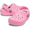 Crocs Unisex-Child Classic Lined Clog(Pink Lemonade/Pink Lemonade)