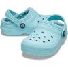 Crocs Unisex-Child Classic Lined Clog(Pure Water)