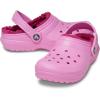 Crocs Unisex-Child Classic Lined Clog(Taffy Pink)
