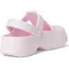 Crocs Unisex-Child Classic Mary Jane Clogs (Little Kid/Big Kid)(Pink Milk)
