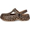 Crocs Unisex-Child Classic Mary Jane Clogs (Little Kid/Big Kid)(Sepia/Leopard)