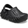 Crocs Unisex-Child Echo Clogs (Little Kid/Big Kid)(Black)