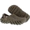 Crocs Unisex-Child Echo Clogs (Little Kid/Big Kid)(Brown)