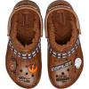 Crocs Unisex-Child Star Wars Chewbacca Classic Lined Clogs(Espresso)