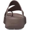 Crocs Women’s Getaway Toe Loop Platform Sandals(Truffle)