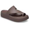 Crocs Women’s Getaway Toe Loop Platform Sandals(Truffle)