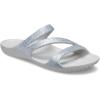 Crocs Women’s Kadee II Sandals(Silver Glitter)