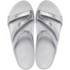 Crocs Women’s Kadee II Sandals(Silver Glitter)