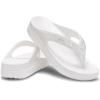 Crocs Women’s Sloane Ombre Diamante Flip(White Glitter)