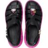 Crocs unisex-adult Sanrio My Melody/Kuromi Stomp Sandal(Black/Pink)