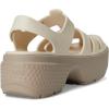 Crocs unisex-adult Stomp Fisherman Sandal(Almond Tint)