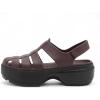 Crocs unisex-adult Stomp Fisherman Sandal(Mocha)