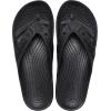 Crocs unisex-adult Via Flip, Sandals for Men and Women(Black)