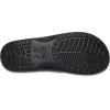 Crocs unisex-adult Via Flip, Sandals for Men and Women(Black)