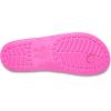 Crocs unisex-adult Via Flip, Sandals for Men and Women(Electric Pink)
