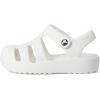 Crocs unisex-child Classic Fisherman Sandals (Toddler)(White)