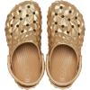 Crocs unisex-child Classic Geometric Clog(Gold)