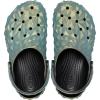Crocs unisex-child Classic Geometric Clog(Iridescent Aqua)