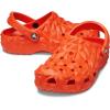 Crocs unisex-child Classic Geometric Clog(Lava)