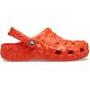 Crocs unisex-child Classic Geometric Clog(Lava)