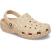 Crocs unisex-child Classic Geometric Clog(Shitake)