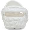 Crocs unisex-child Classic Geometric Clog(White)