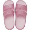 Crocs unisex-child Classic Sandals (Little Kid/Big Kid)(Pink Milk/Glitter)