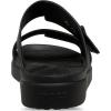 Crocs womens Brooklyn Buckle Low Low(Black)