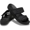 Crocs womens Brooklyn Buckle Low Low(Black)