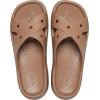 Crocs womens Classic Womens Cross Strap(Milk Chocolate)