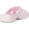 Crocs womens Classic Womens Cross Strap(Pink Milk)