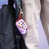 Touchland x Crocs Limited Edition Mist Case 1 Fl. OZ., Stylish Hand Sanitizer Spray Accessory, with 5 JibbitzTM Charms and Keyring, Pixie Lavender Color(Sugarpop Pink)
