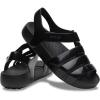 Crocs Girls’ Isabella Glitter Sandals(Black)