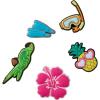 Crocs Jibbitz 5-Pack Trendy Shoe Charms | Jibbitz(Tropical Resort)
