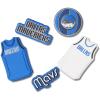 Crocs Jibbitz Shoe Charms, NBA Basketball Teams Sports Collection Multi Packs(Dallas Mavericks)