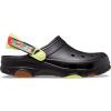 Crocs Kids’ Classic Glitter Clogs(Black Multi)