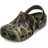 Crocs Kids’ Classic Realtree Clog | Camo Shoes, Khaki, 1 Little Kid