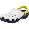 Crocs Kids’ Classic Retro Sport Clogs(White)