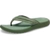 Crocs Men’s Yukon Vista II Flip Flops, Army Green, 10