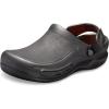 Crocs Men’s and Women’s Bistro Pro Literide Clog | Slip Resistant Work Shoes(Black)