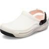 Crocs Men’s and Women’s Bistro Pro Literide Clog | Slip Resistant Work Shoes(White)