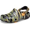 Crocs Unisex Adult All-Terrain Camo Clogs(Black/Multi)