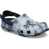 Crocs Unisex Adult All-Terrain Camo Clogs(Camo Black Grey)