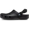 Crocs Unisex Adult Classic Adjustable Slip Resistant Work Clogs(Black)