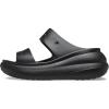 Crocs Unisex Adult Classic Crush Sandals(Black)